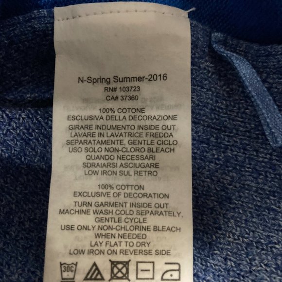 Mens Lot of 2 Lightweight Sweaters: A/X Blue & Banana Rep Red Wine Size Small - Picture 5 of 10